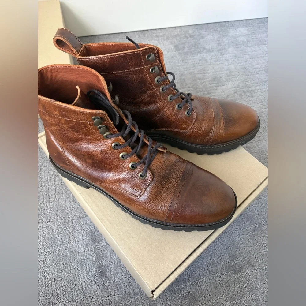 Portland Leather Patina AP Men’s The Breaker Boot | Highland Brown | size 9